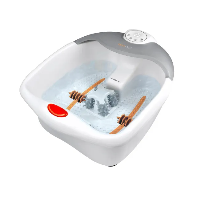 medisana-fs-885-spa-pour-les-pieds-3-en-1-bain-de-pieds-avec-massage-bulles-vibr image 1