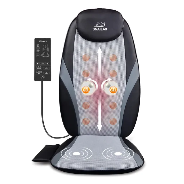 snailax-masseur-de-dos-shiatsu-avec-chaleur-si-ge-massant-n-uds-de-massage-en-ge image 1
