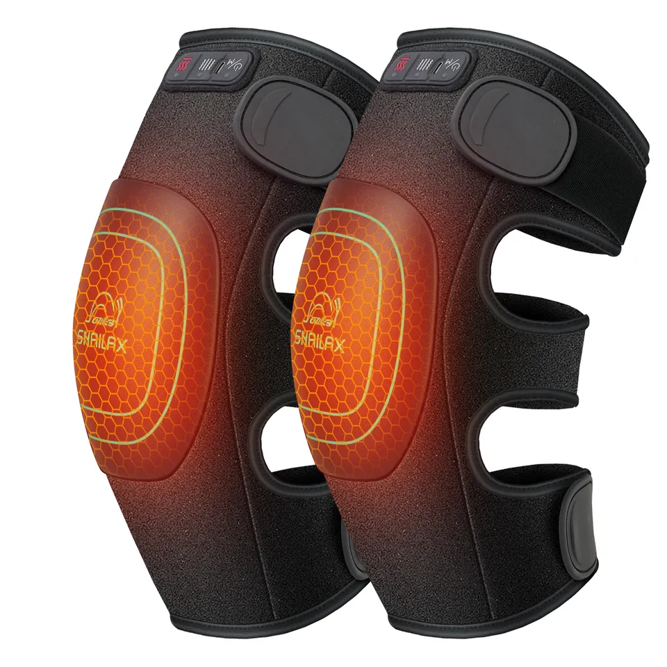 snailax-massateur-de-genou-sans-fil-avec-chauffage-vibration-360 image 1