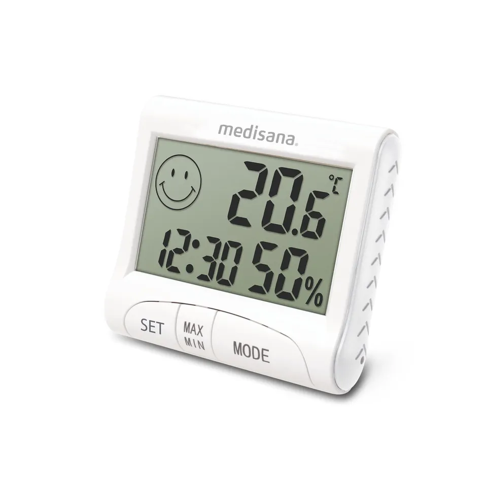 medisana-hg-100-thermo-hygrom-tre-num-rique-int-rieur-avec-affichage-de-l-heure- image 1
