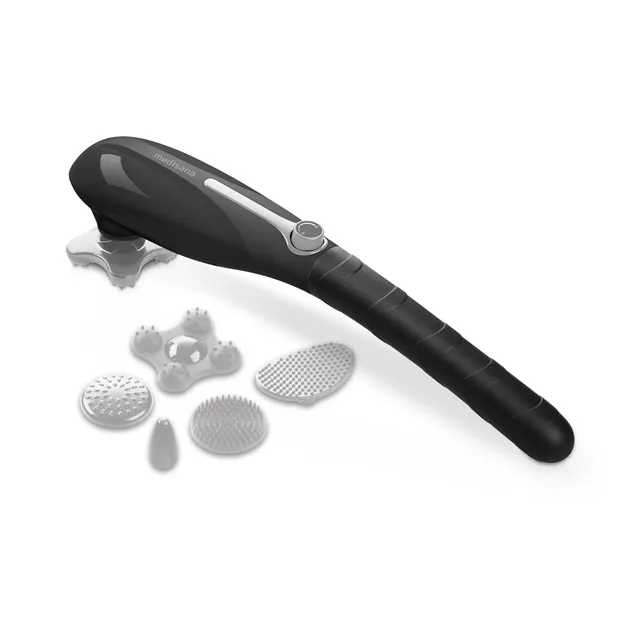 medisana-hm-645-appareil-de-massage-manuel-par-tapotements-avec-5-t-tes-de-massa image 1