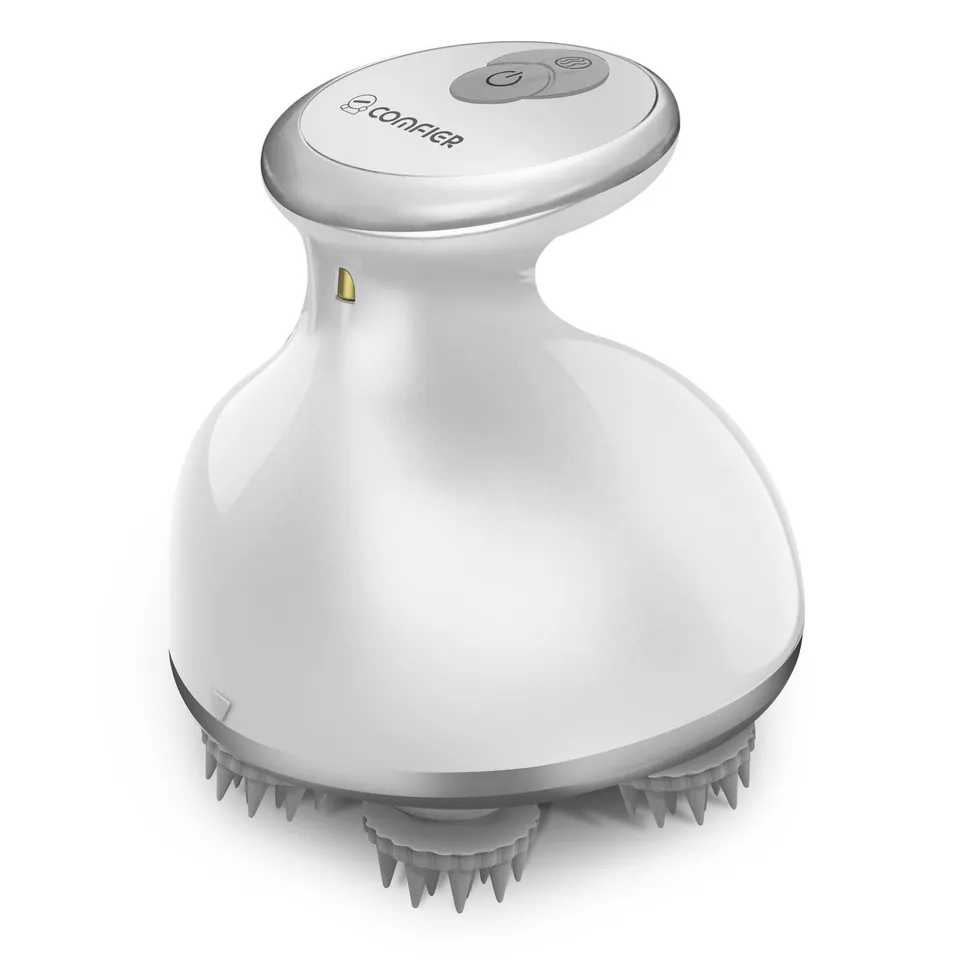 comfier-4903w-masseur-de-t-te-et-du-cuir-chevelu-sans-fil-avec-4-t-tes-en-silico image 1
