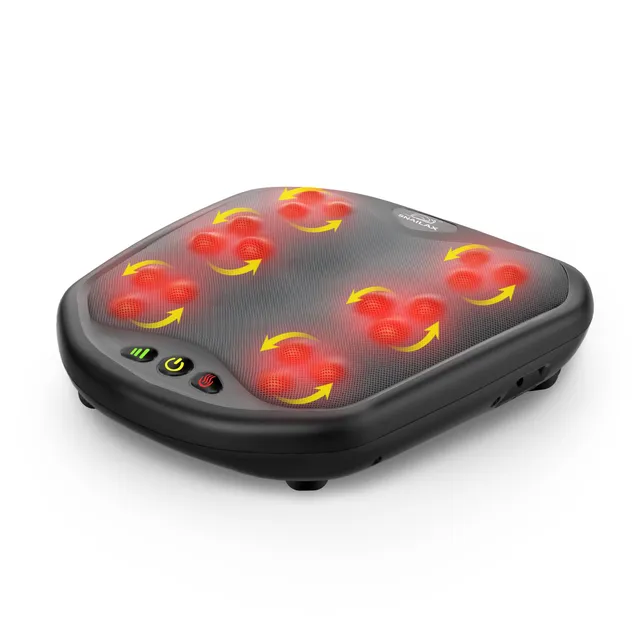 snailax-masseur-de-pieds-shiatsu-2-en-1-avec-chaleur-n-uds-de-massage-flexibles- image 1