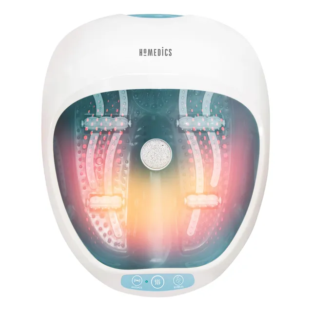 homedics-deluxe-foot-spa-bain-remous-4-en-1-hydromassage-vibration-th-rapie-magn image 1