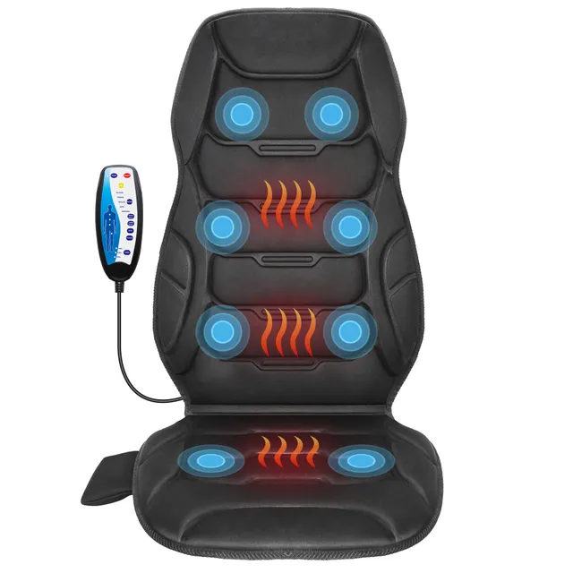 comfier-2402-coussin-de-massage-vibrant-8-n-uds-5-modes-avec-fonction-chaleur image 1