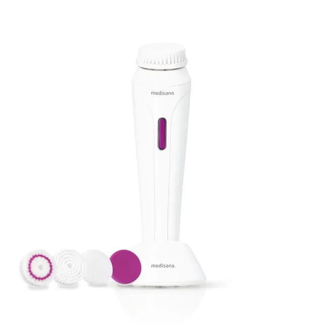 medisana-fb-885-brosse-lectrique-de-nettoyage-du-visage-avec-4-embouts-station-d image 1