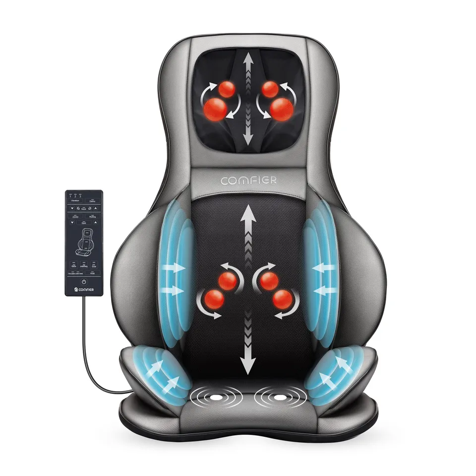 comfier-si-ge-massant-shiatsu-2d-3d-pour-dos-cou-avec-chaleur-et-compression-r-g image 1