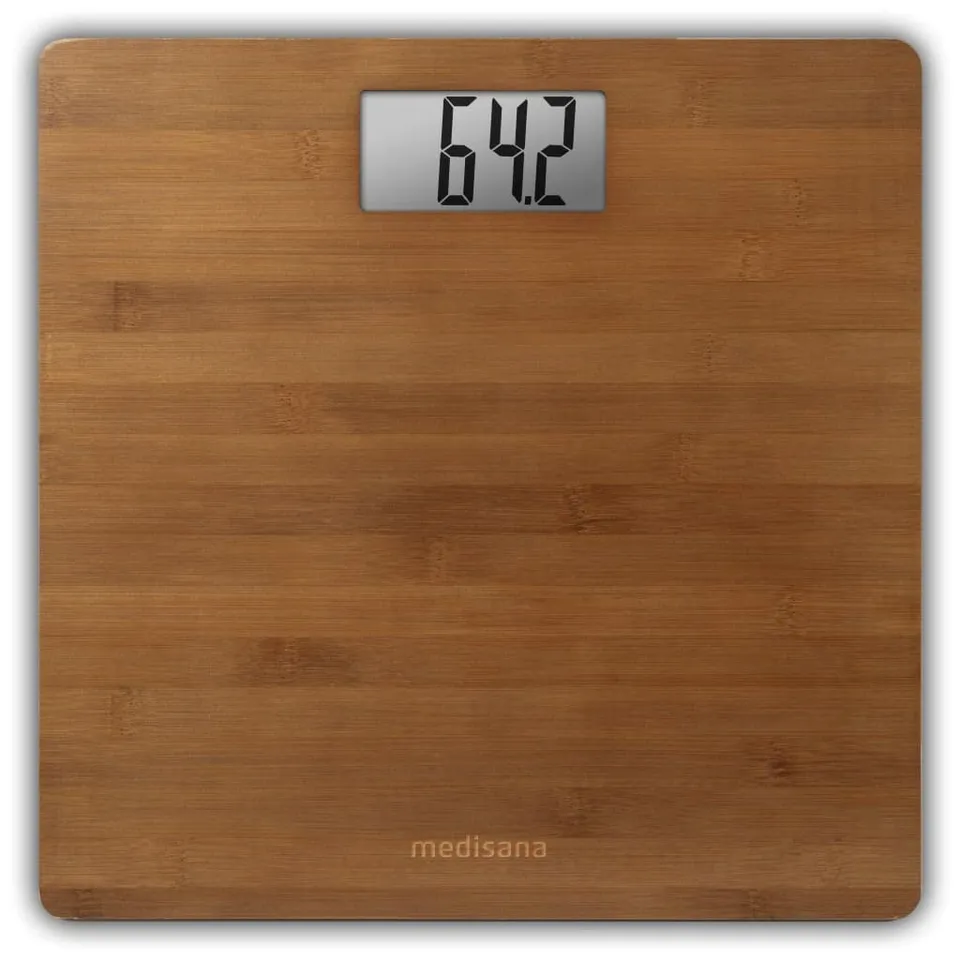 medisana-ps-450-p-se-personne-num-rique-en-bambou-v-ritable-jusqu-180-kg-avec-cr image 1