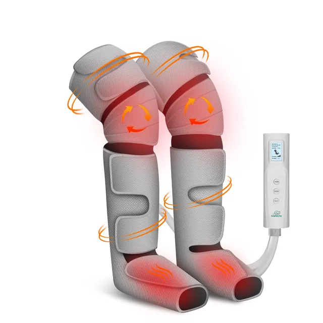 snailax-masseur-de-jambes-3-en-1-avec-chaleur-et-compression-mollets-genoux-et-p image 1