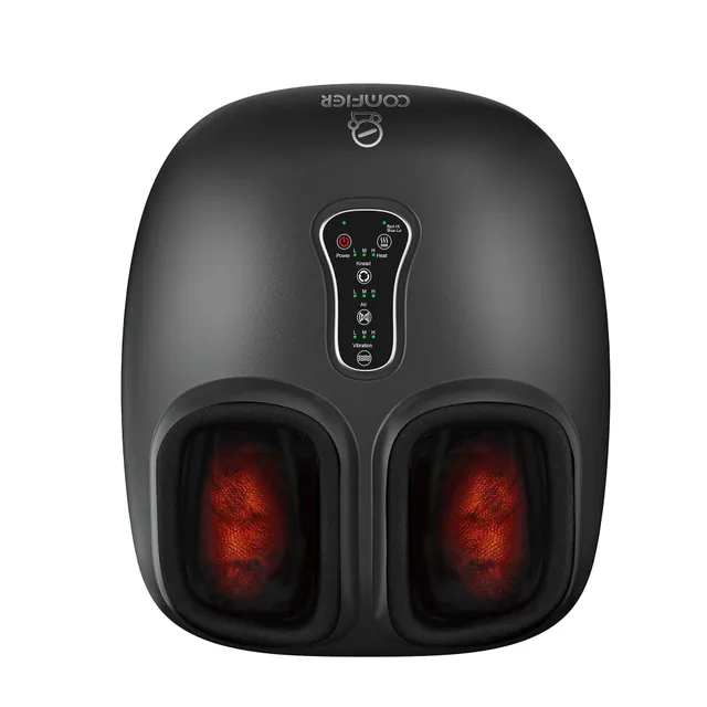 comfier-5212-masseur-de-pieds-shiatsu-avec-fonction-pause-chaleur-compression-et image 1