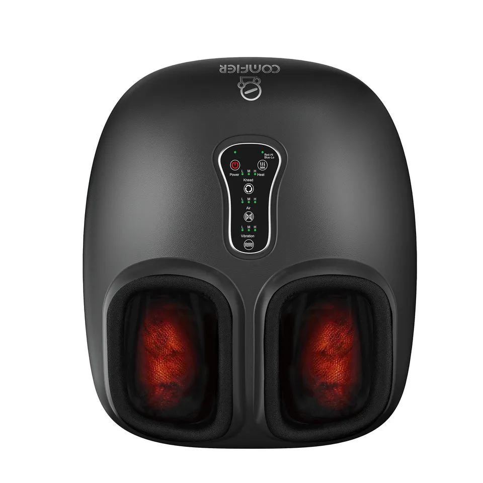 comfier-5212-masseur-de-pieds-shiatsu-avec-fonction-pause-chaleur-compression-et image 1