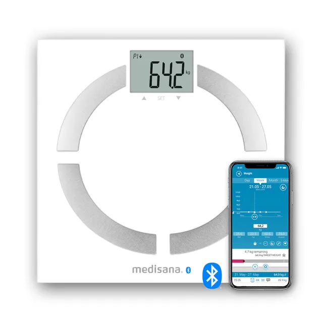 medisana-bs-444-balance-connect-e-bluetooth-imp-dancem-tre-jusqu-180-kg-avec-app image 1