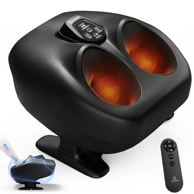 comfier-cf-5542-masseur-de-pieds-4-en-1-oscillant-avec-chaleur-et-compression-d- image 1
