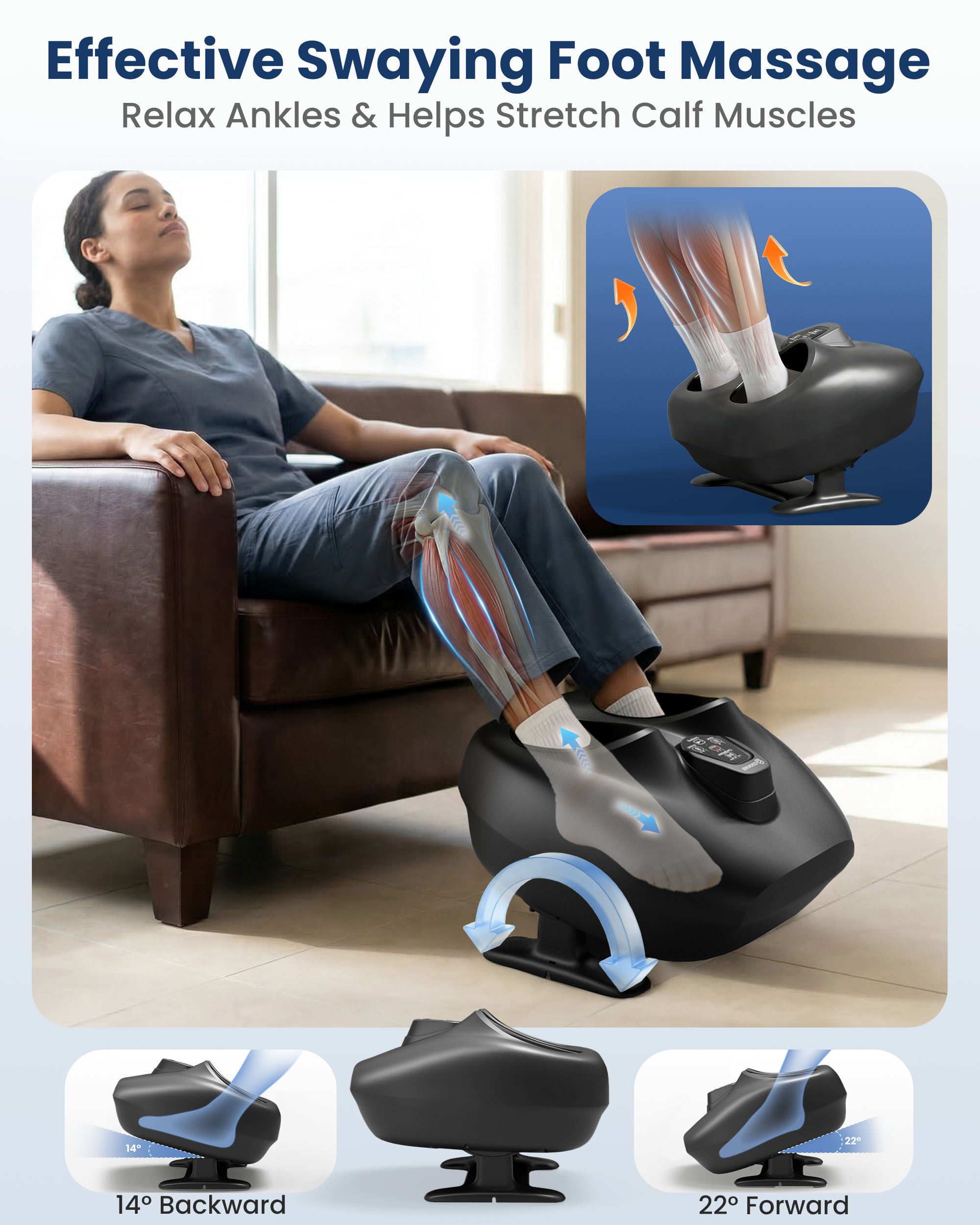 comfier-cf-5542-masseur-de-pieds-4-en-1-oscillant-avec-chaleur-et-compression-d- image 2