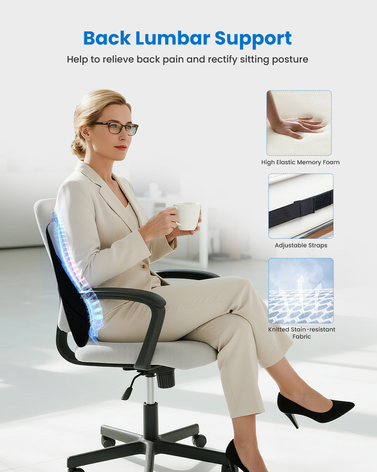 comfier-1428-coussin-lombaire-ergonomique-avec-massage-vibratoire-pour-chaise-de image 3