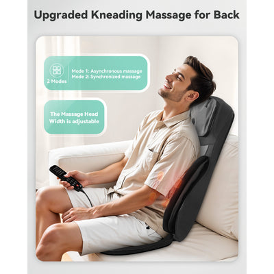 snailax-fauteuil-de-massage-full-body-coussin-shiatsu-nuque-et-dos-avec-chauffag image 2