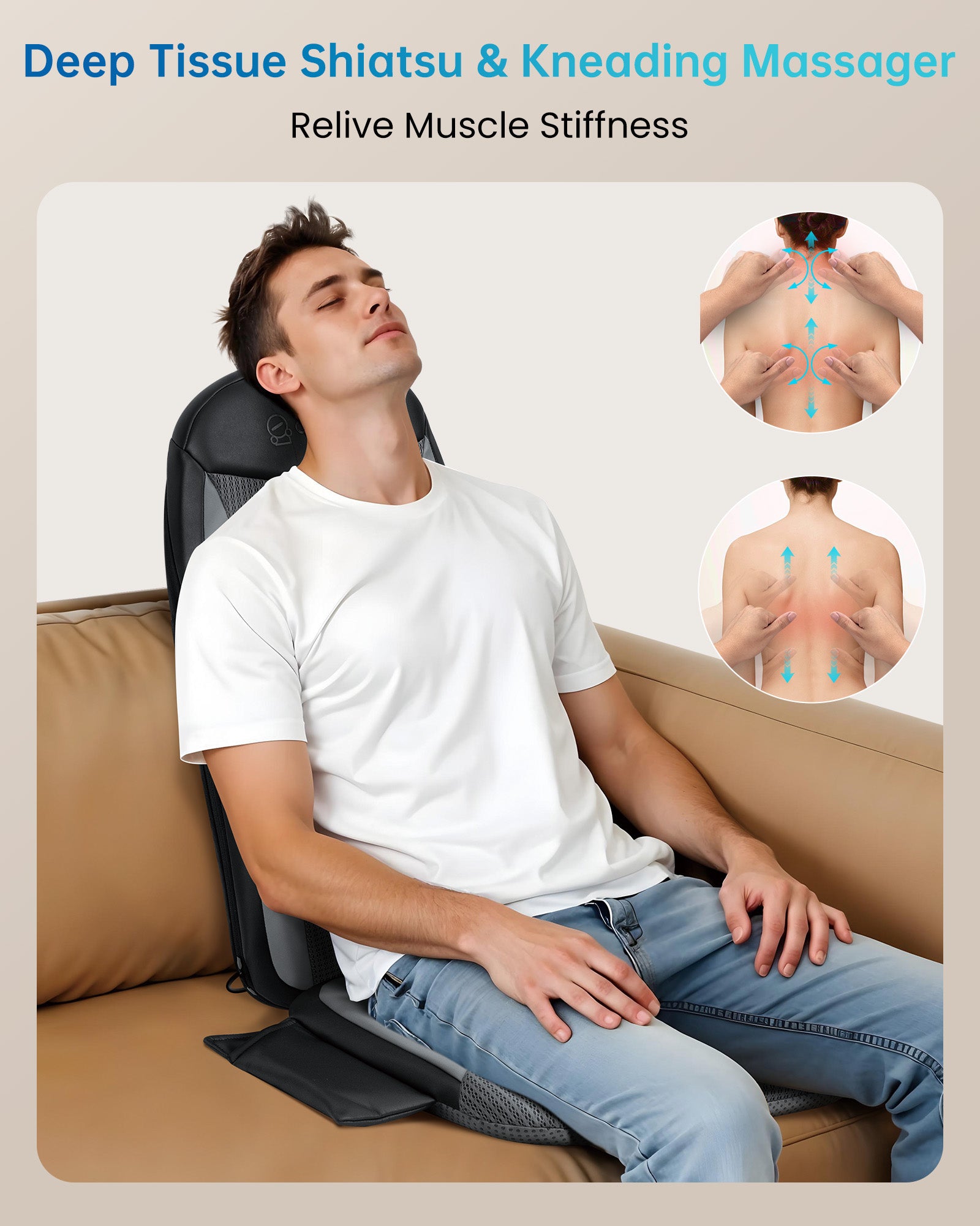 comfier-2208-masseur-shiatsu-de-dos-portable-avec-chaleur-n-uds-voyageants-sur-6 image 3