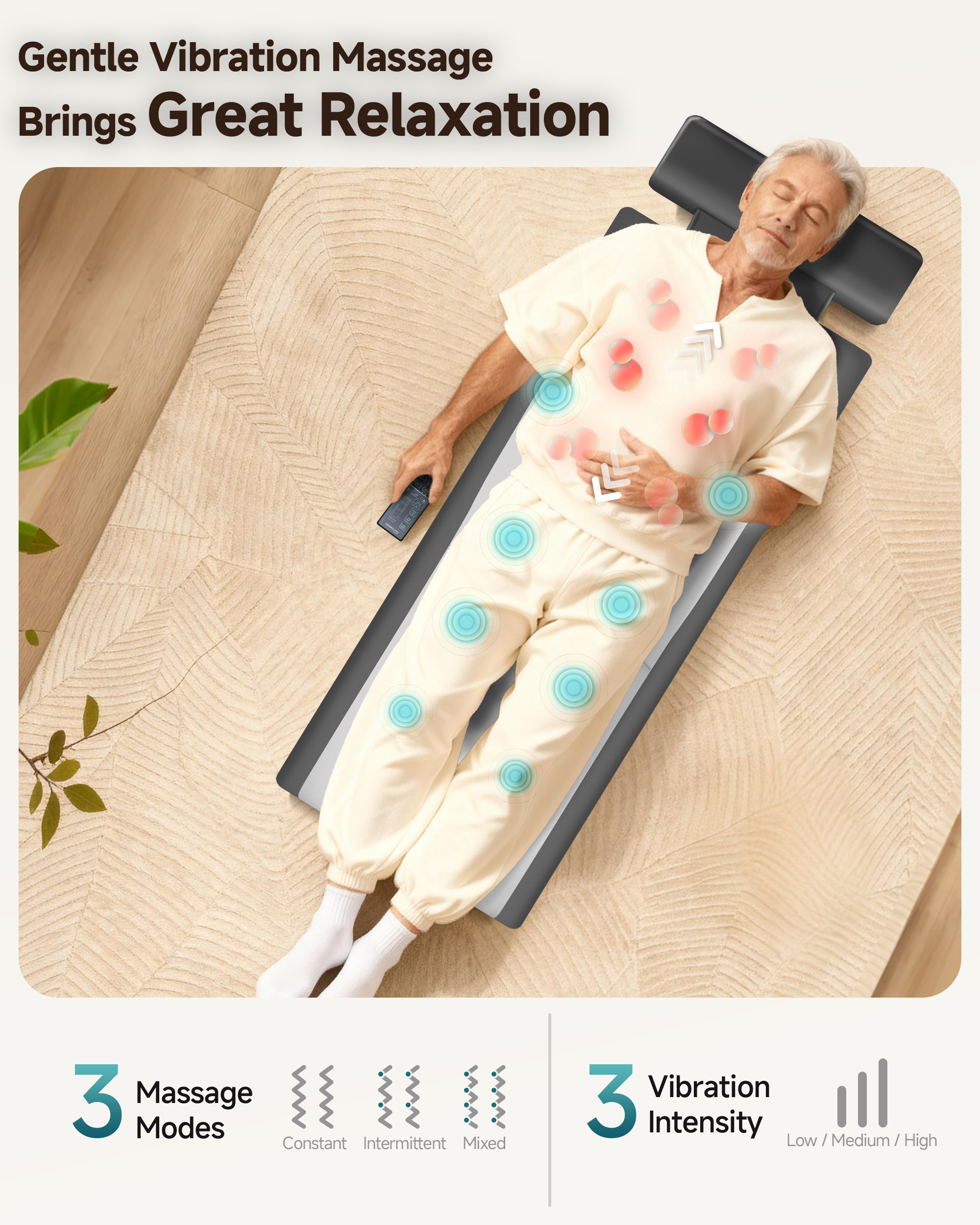 snailax-tapis-de-massage-shiatsu-dos-avec-chauffage-et-vibration-full-body image 7