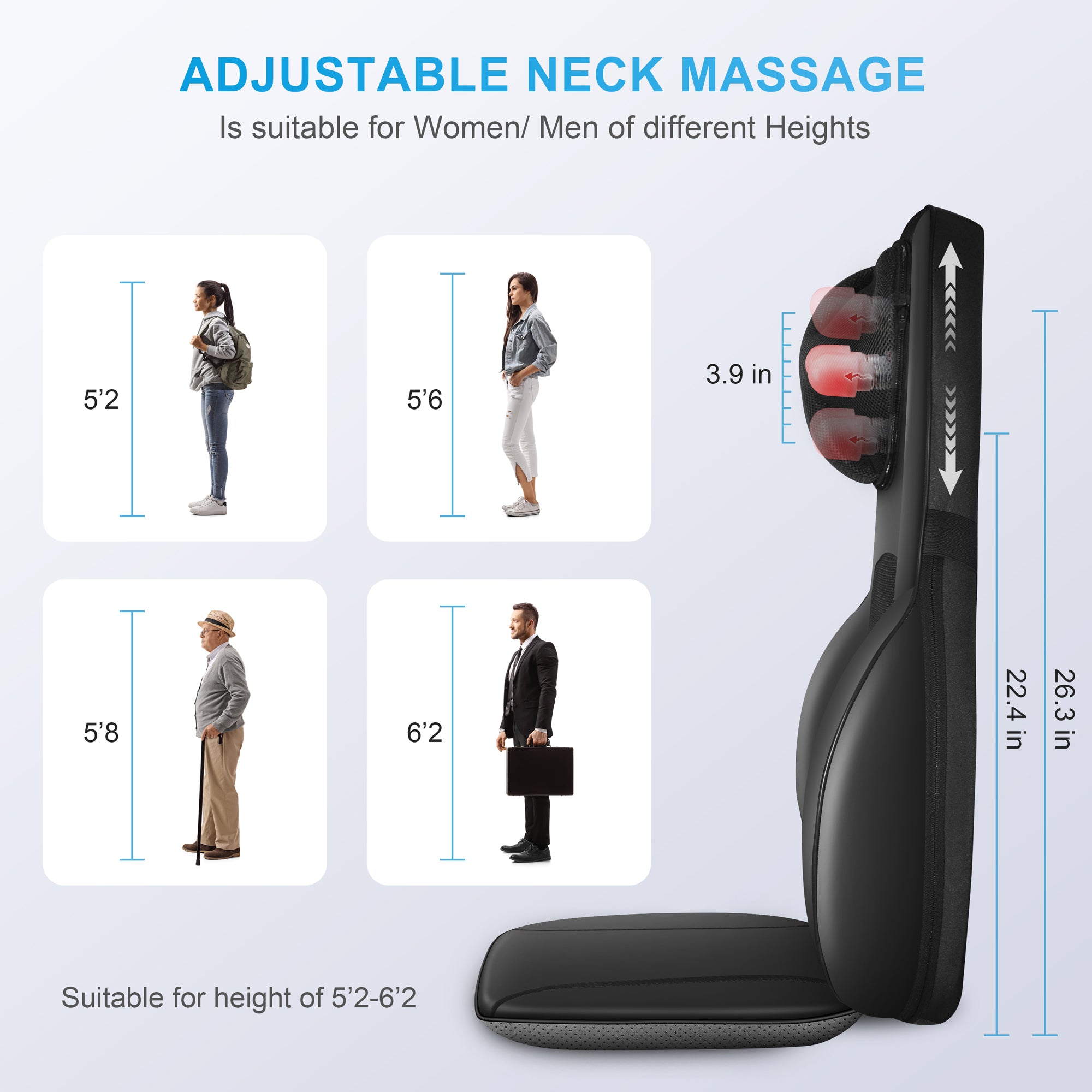 comfier-2113-masseur-de-dos-et-nuque-shiatsu-en-cuir-avec-chauffe image 4