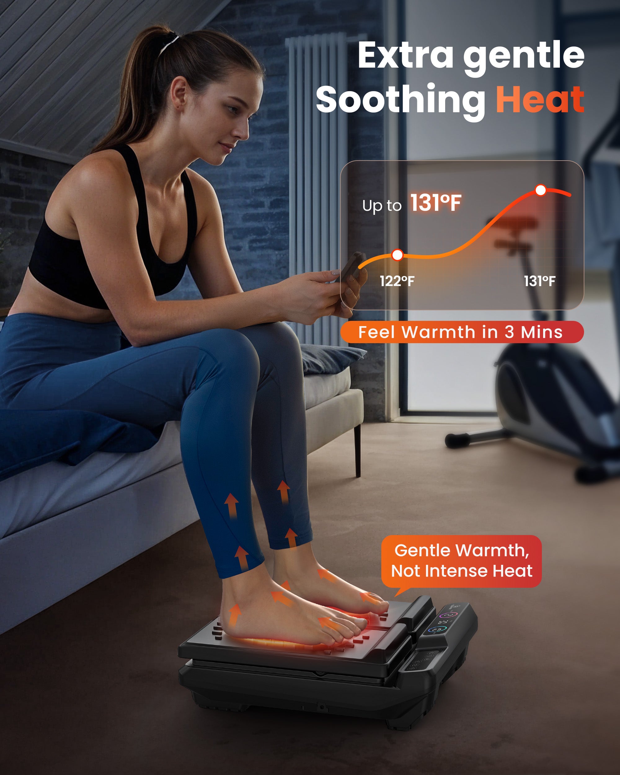 comfier-5324-masseur-de-pieds-vibration-haute-fr-quence-30-niveaux-avec-t-l-comm image 4