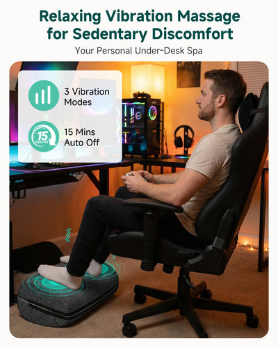 snailax-repose-pieds-ergonomique-chauffant-avec-vibration-et-fonction-balancemen image 5