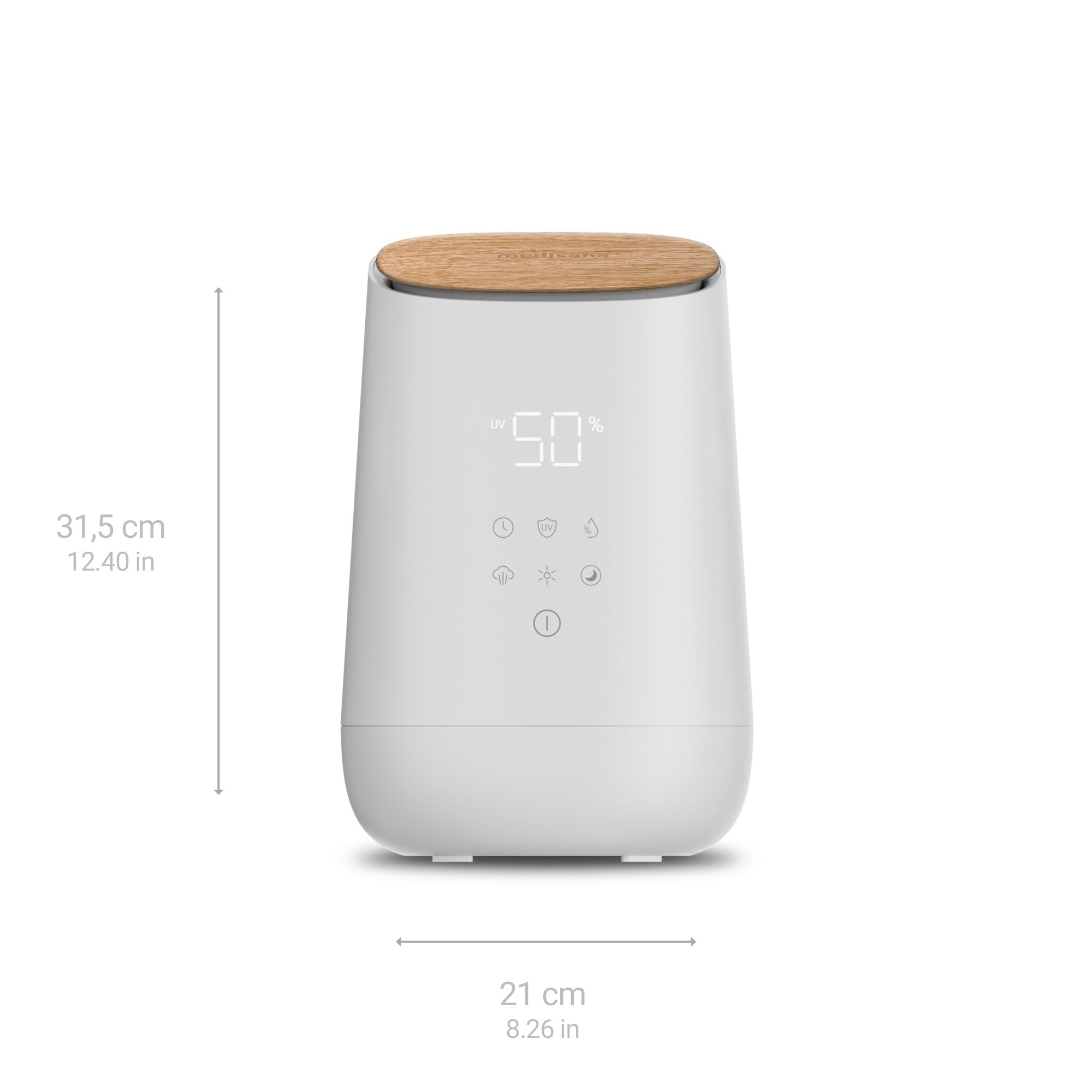 medisana-ah-680-humidificateur-d-air-ultrasons-avec-minuterie-mode-sommeil-lumi- image 2