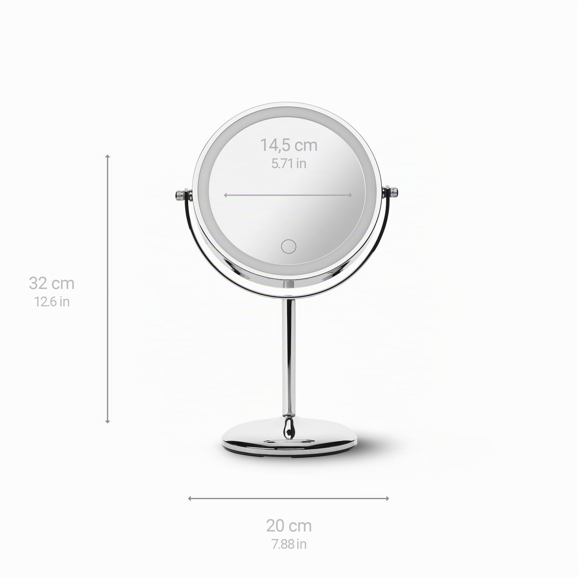 medisana-cm-844-miroir-cosm-tique-led-sans-fil-avec-batterie-rechargeable-2-surf image 2