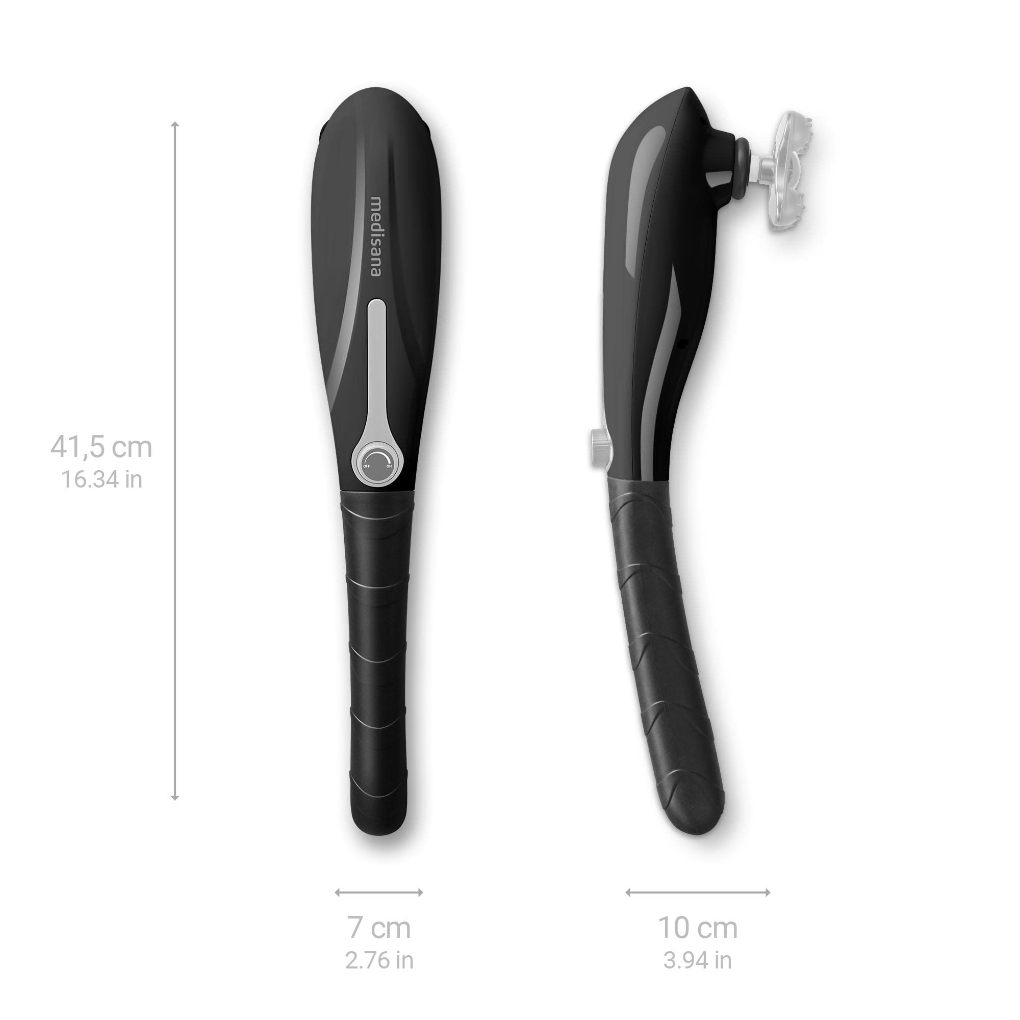 medisana-hm-645-appareil-de-massage-manuel-par-tapotements-avec-5-t-tes-de-massa image 2