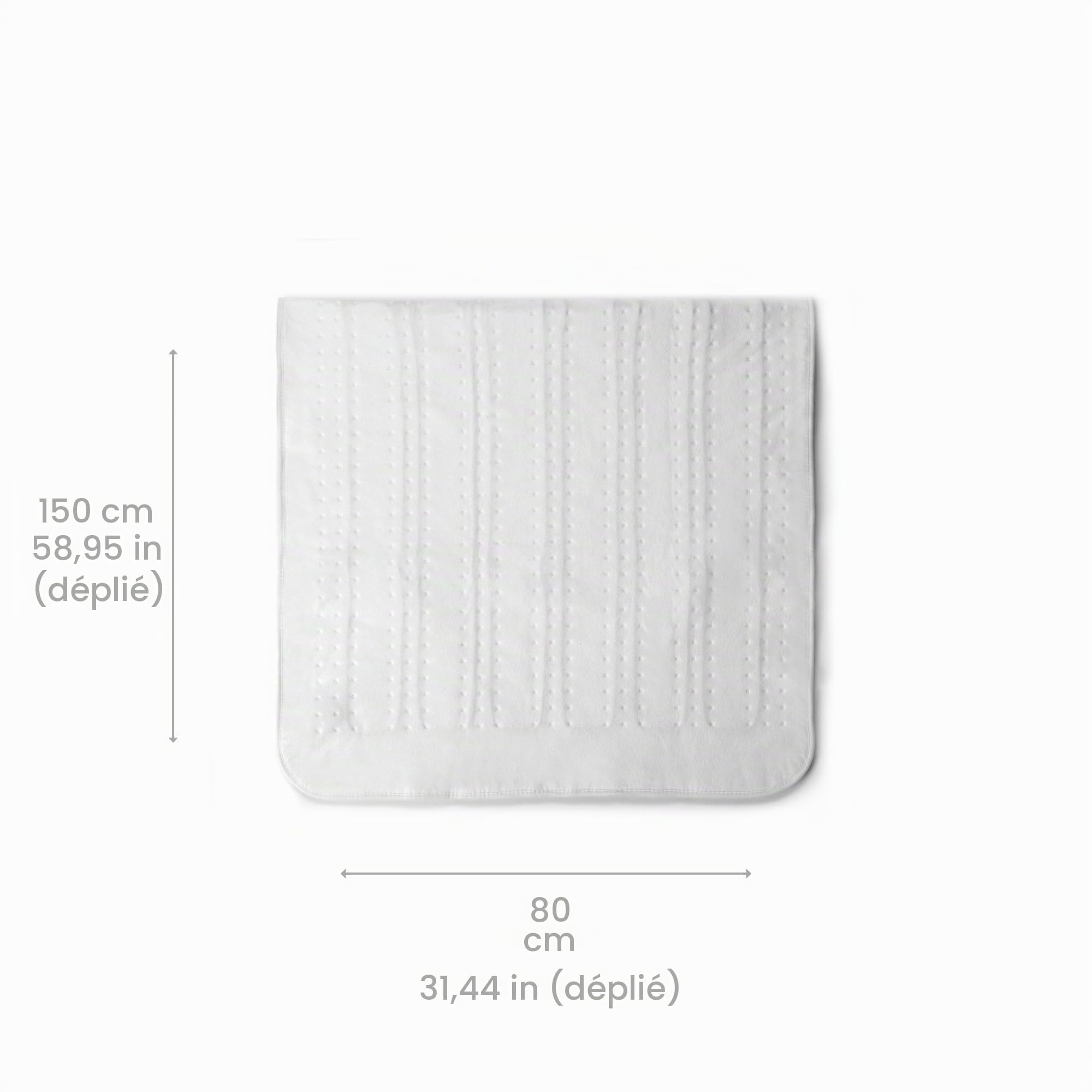 medisana-hu-674-surmatelas-chauffant-lectrique-150x80-cm-4-niveaux-de-temp-ratur image 2