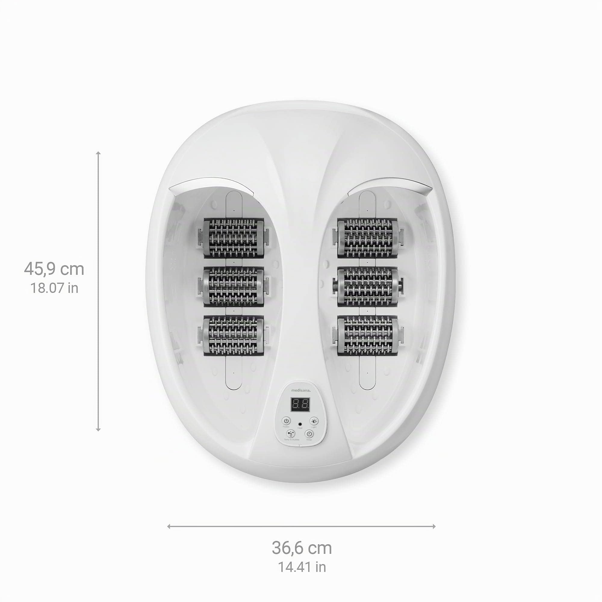 medisana-fs-888-bain-de-pieds-lectrique-spa-premium-avec-massage-shiatsu-vibrati image 2