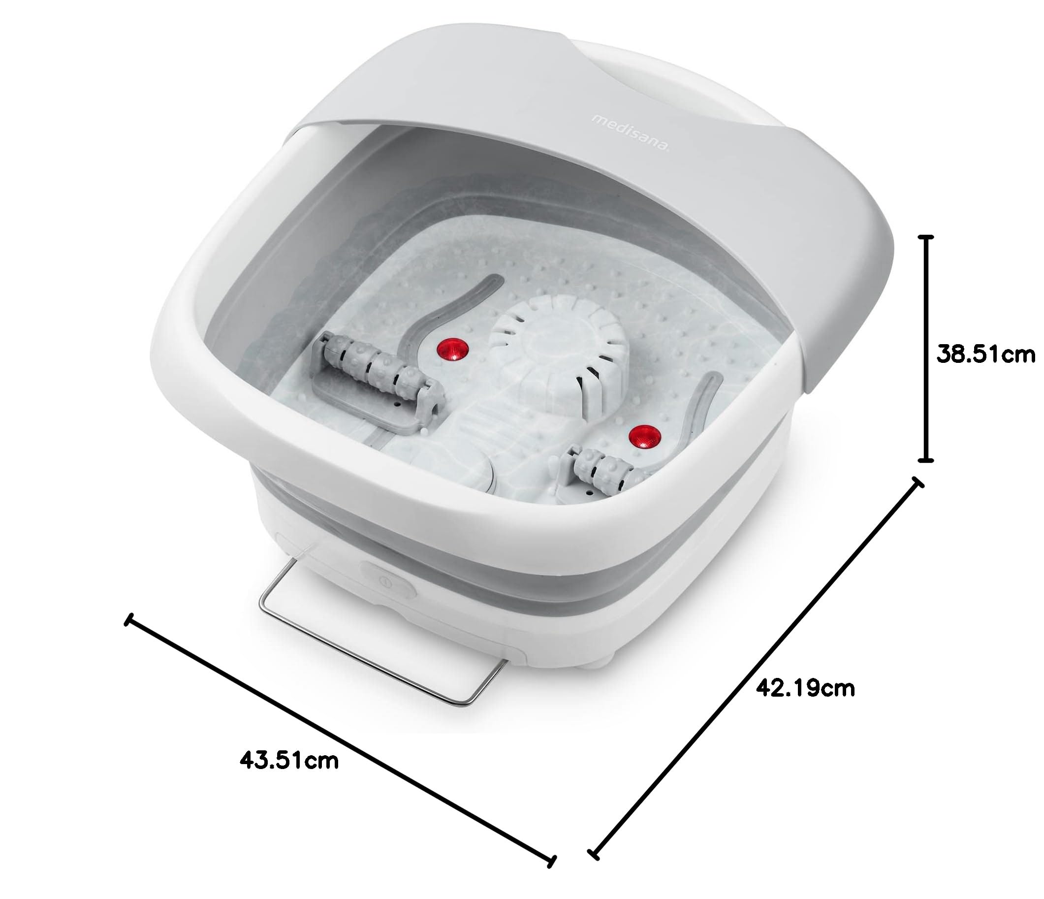 medisana-fs-886-bain-de-pieds-pliable-lectrique-avec-massage-bulles-vibrations-e image 7