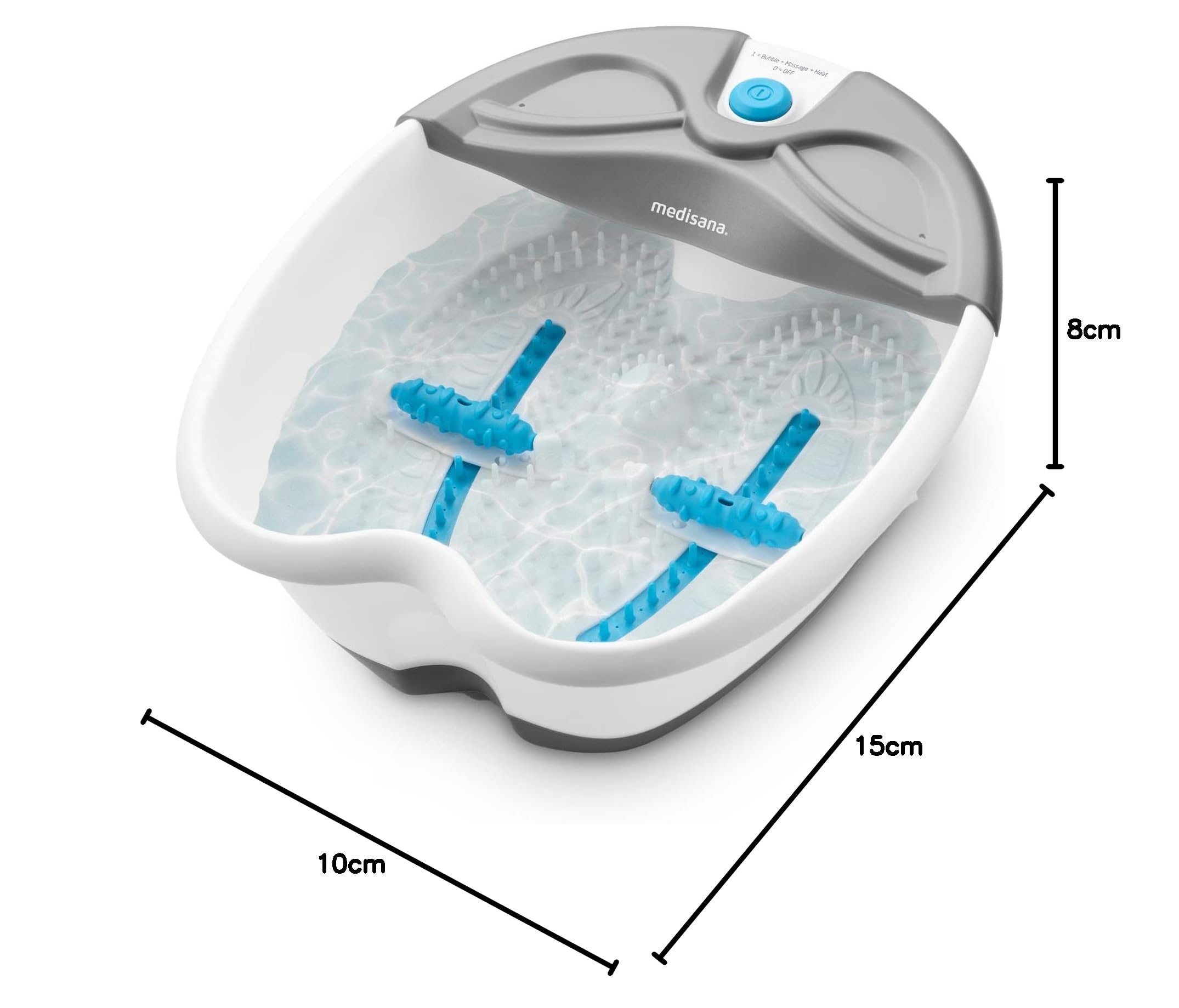 medisana-fs-350-bain-de-pieds-bulles-avec-r-flexologie-plantaire-bain-de-pieds-l image 8