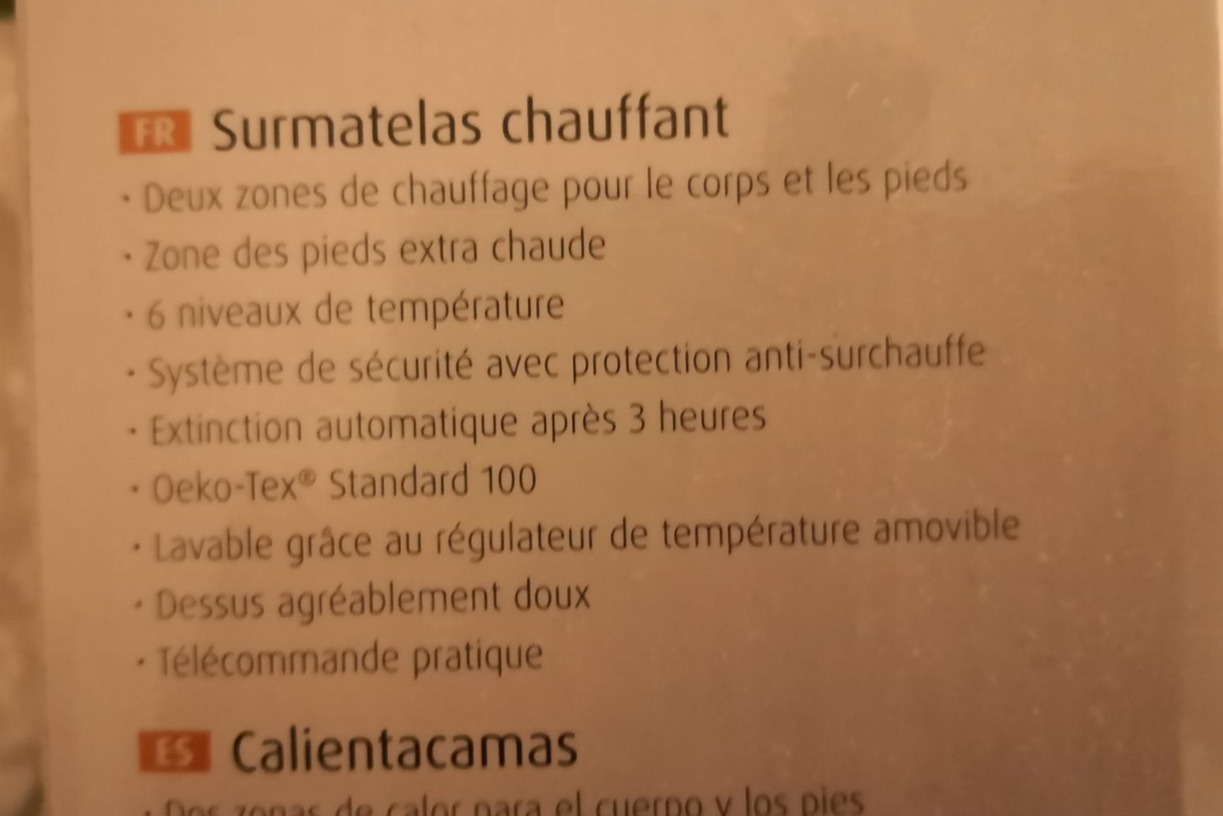 Conjoints à températures différentes