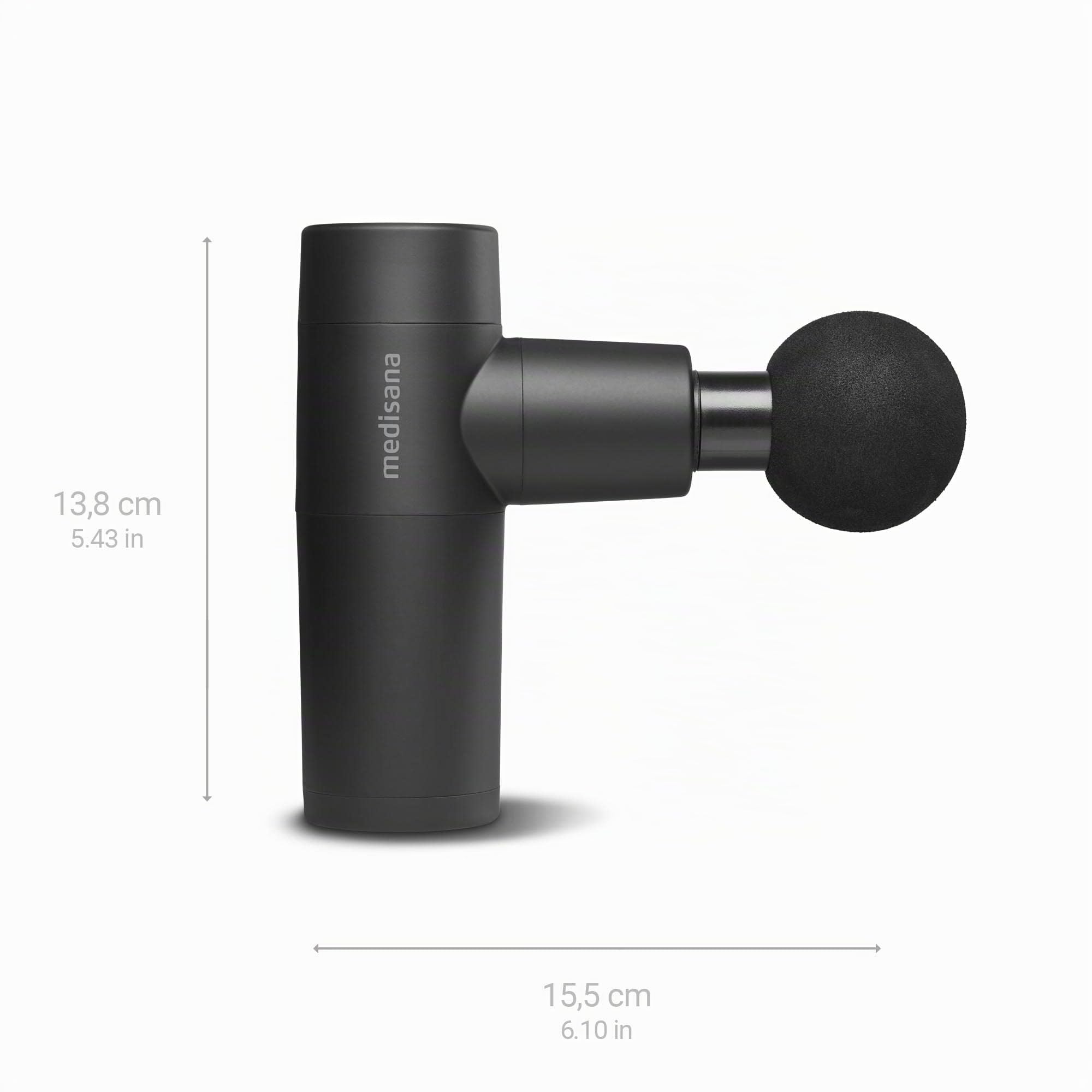medisana-mg-150-mini-pistolet-de-massage-avec-6-t-tes-et-5-niveaux-de-vibration- image 2