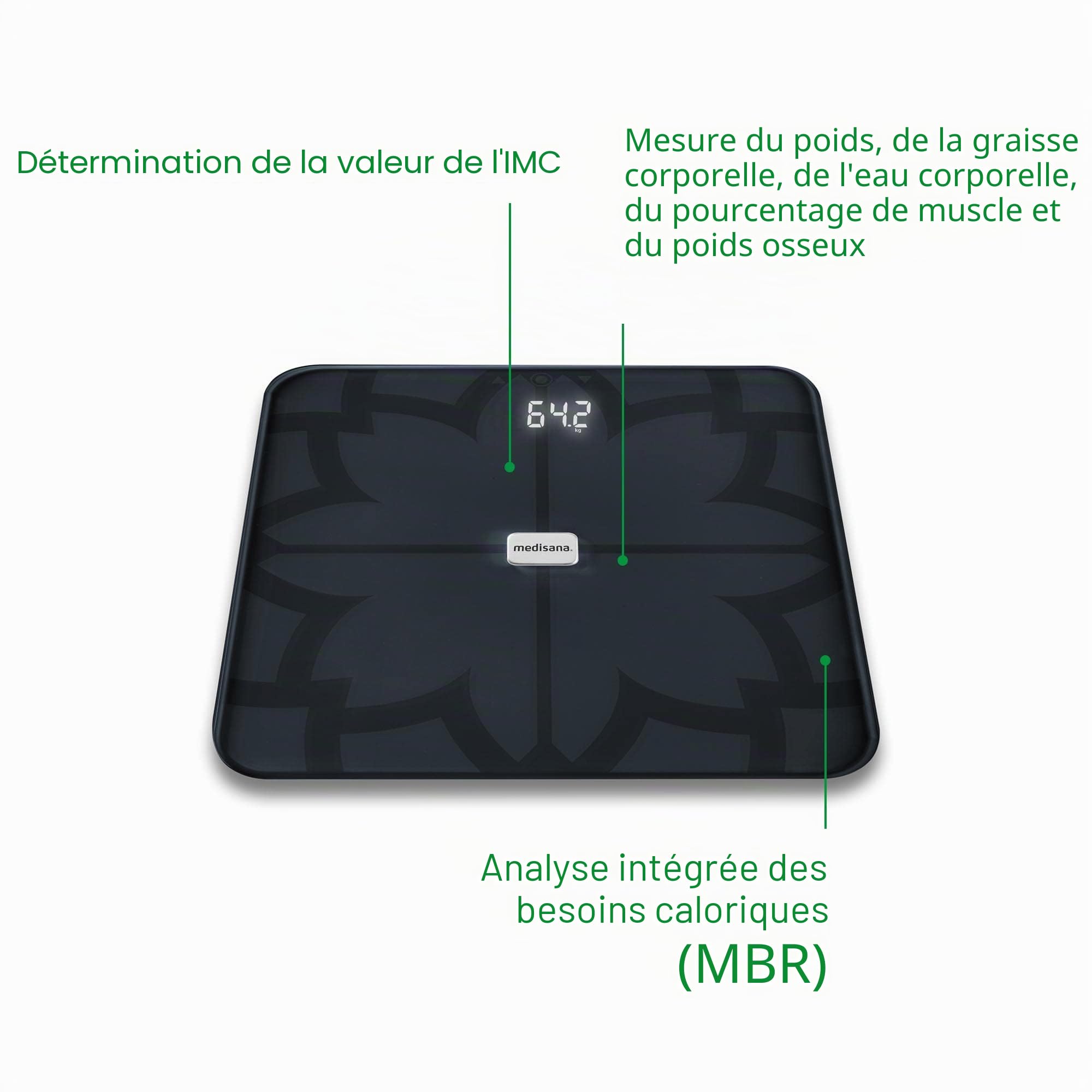 medisana-bs-450-connect-balance-d-analyse-corporelle-num-rique-bluetooth-jusqu-1 image 5