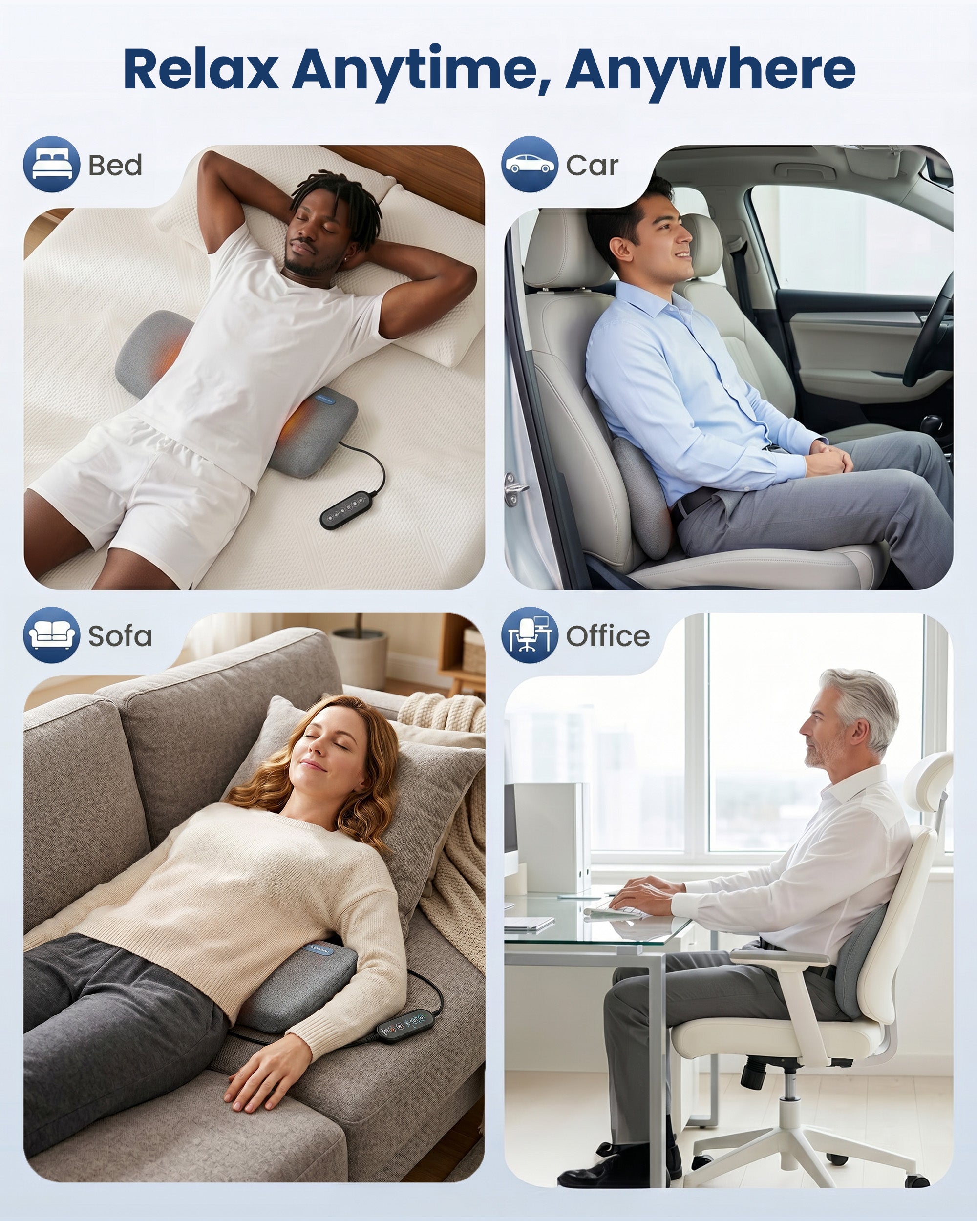comfier-cf-1513-coussin-lombaire-masseur-3-en-1-sans-fil-avec-tirement-dynamique image 3