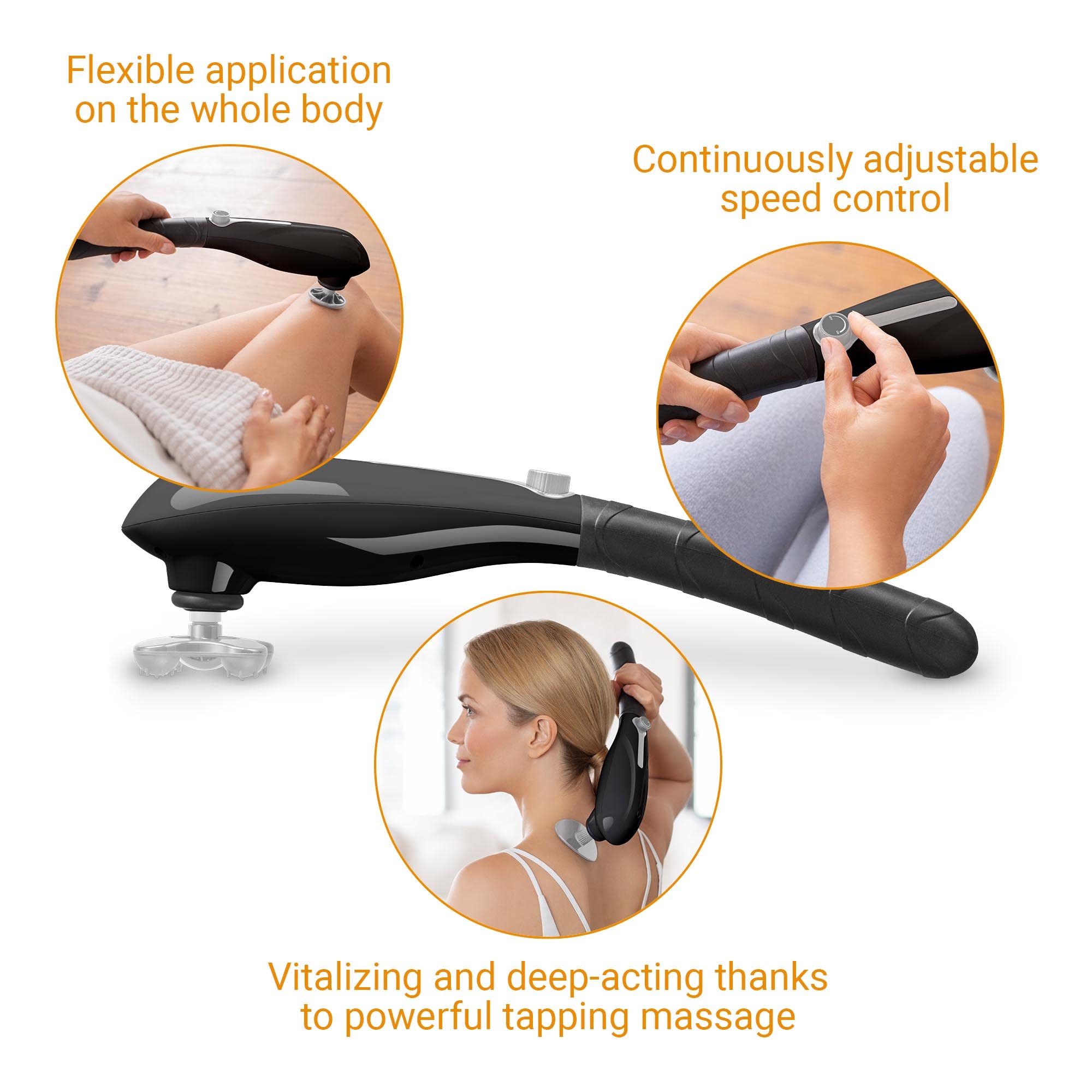 medisana-hm-645-appareil-de-massage-manuel-par-tapotements-avec-5-t-tes-de-massa image 5