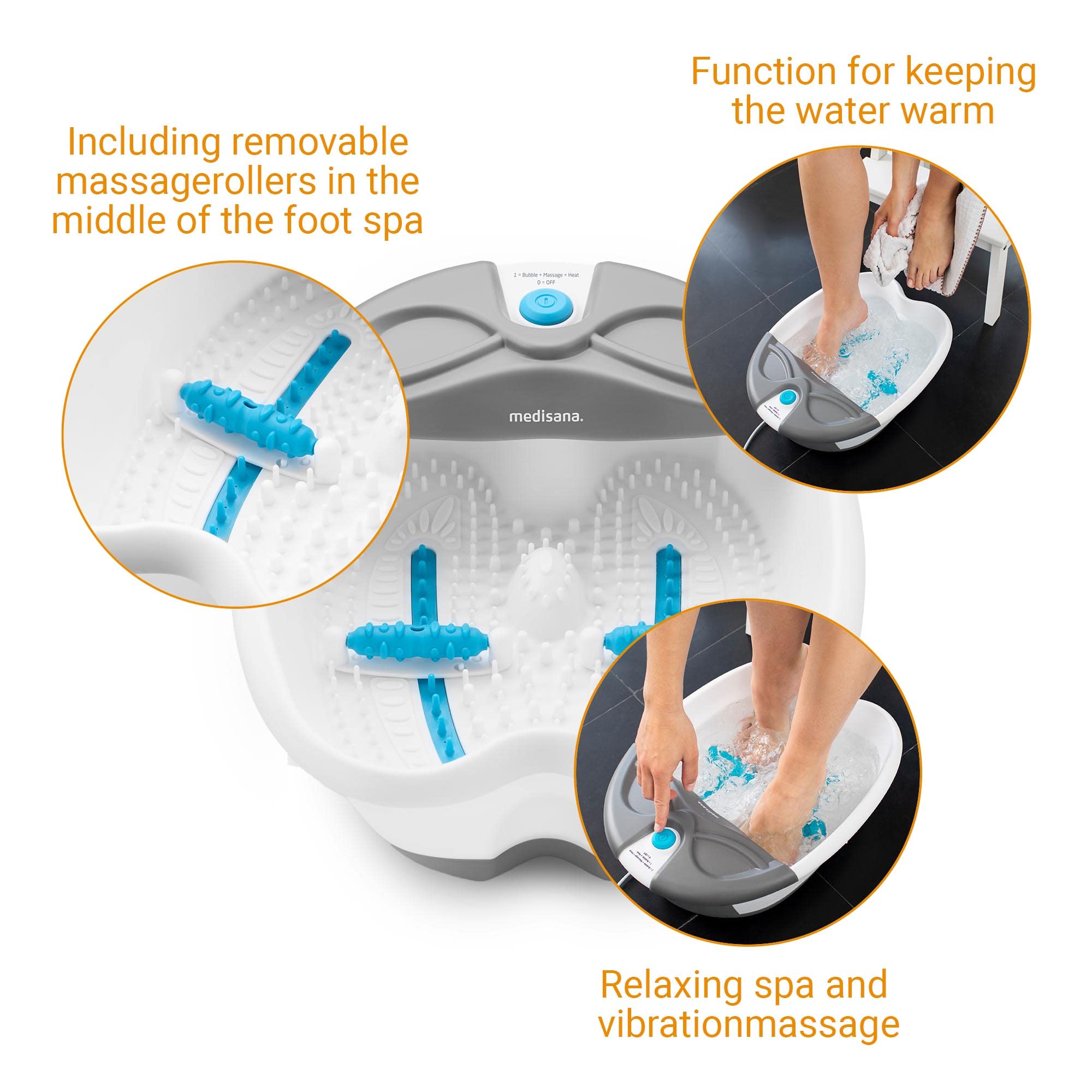 medisana-fs-350-bain-de-pieds-bulles-avec-r-flexologie-plantaire-bain-de-pieds-l image 5