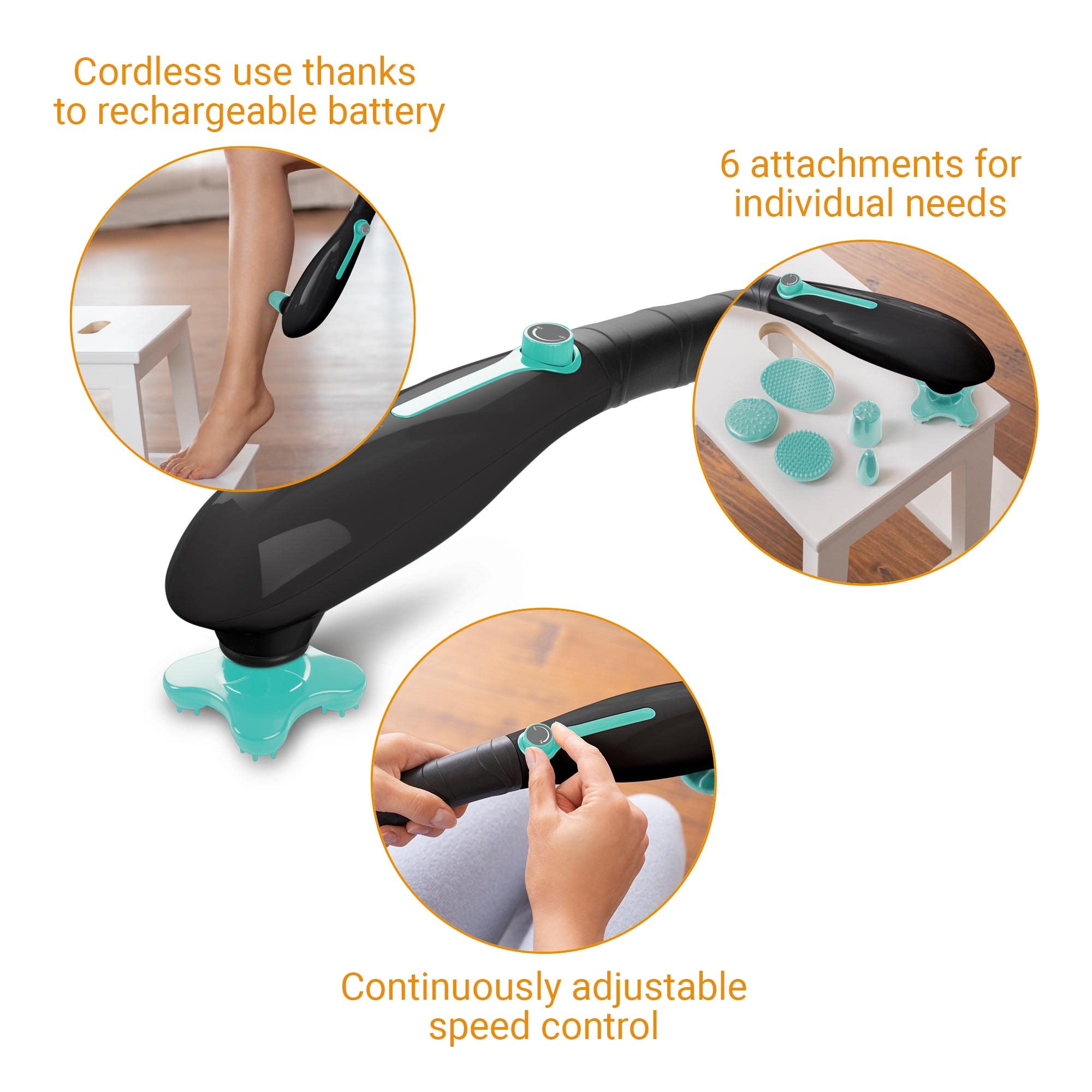 medisana-hm-650-masseur-manuel-vibrant-sans-fil-6-t-tes-de-massage-interchangeab image 6