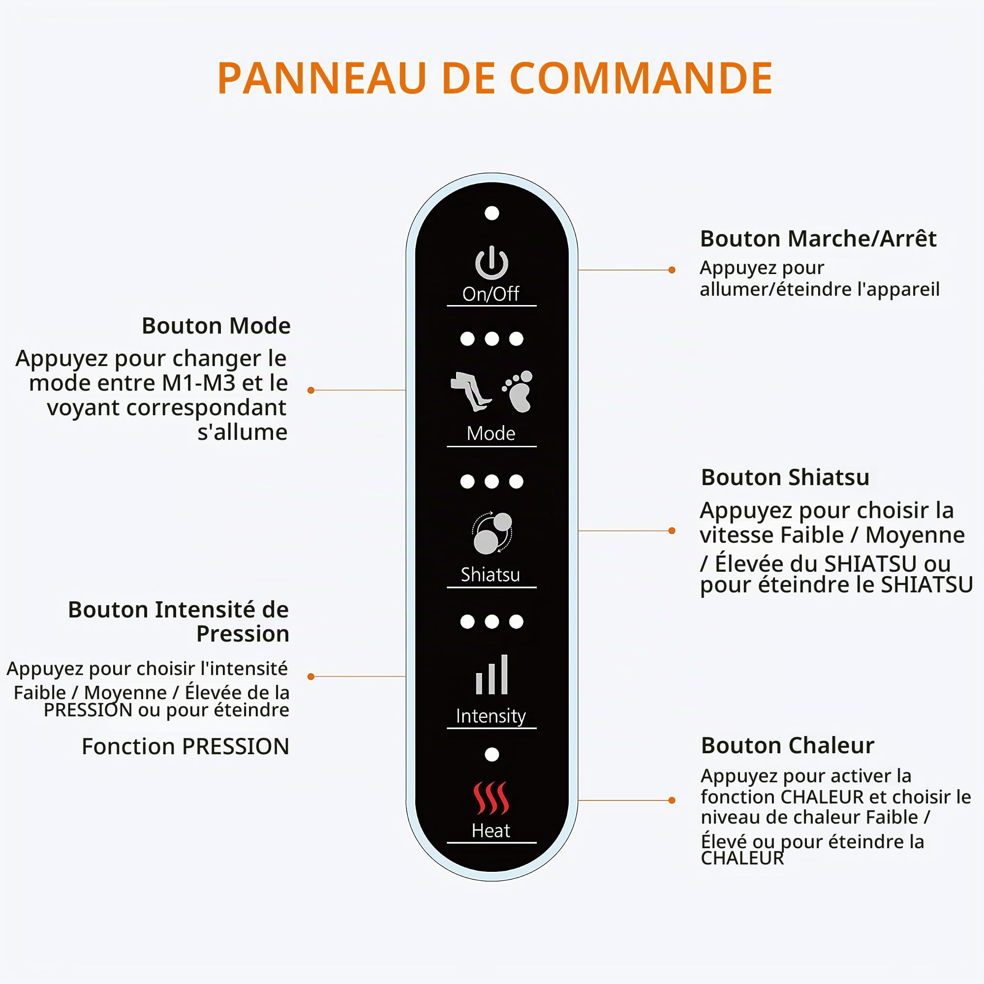 snailax-appareil-de-massage-des-pieds-avec-chaleur-shiatsu-18-n-uds-barre-r-glab image 8