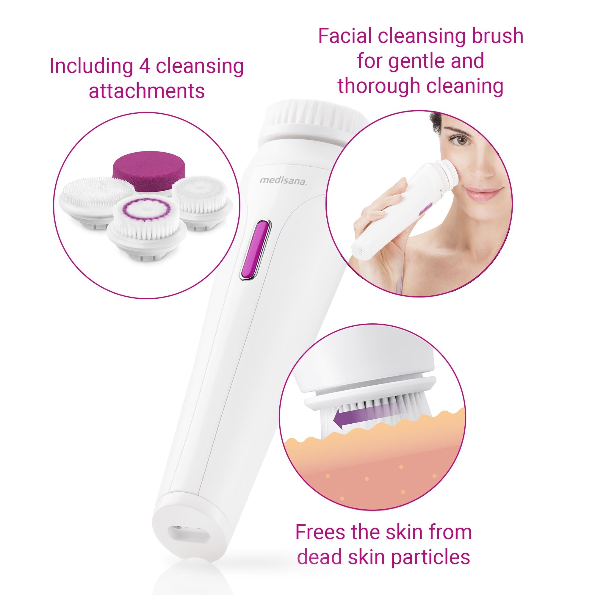 medisana-fb-885-brosse-lectrique-de-nettoyage-du-visage-avec-4-embouts-station-d image 4