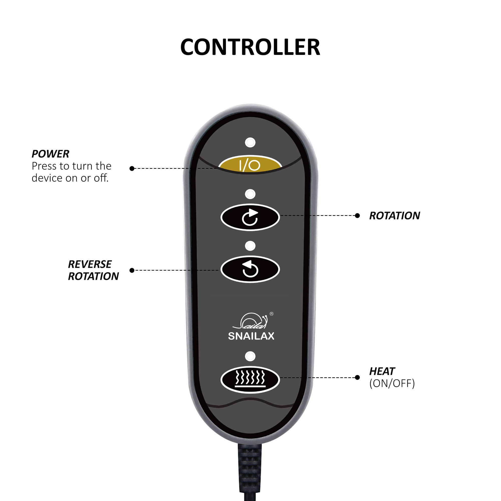 snailax-masseur-de-pieds-shiatsu-2-en-1-chauffant-8-rouleaux-d-acupression-houss image 4