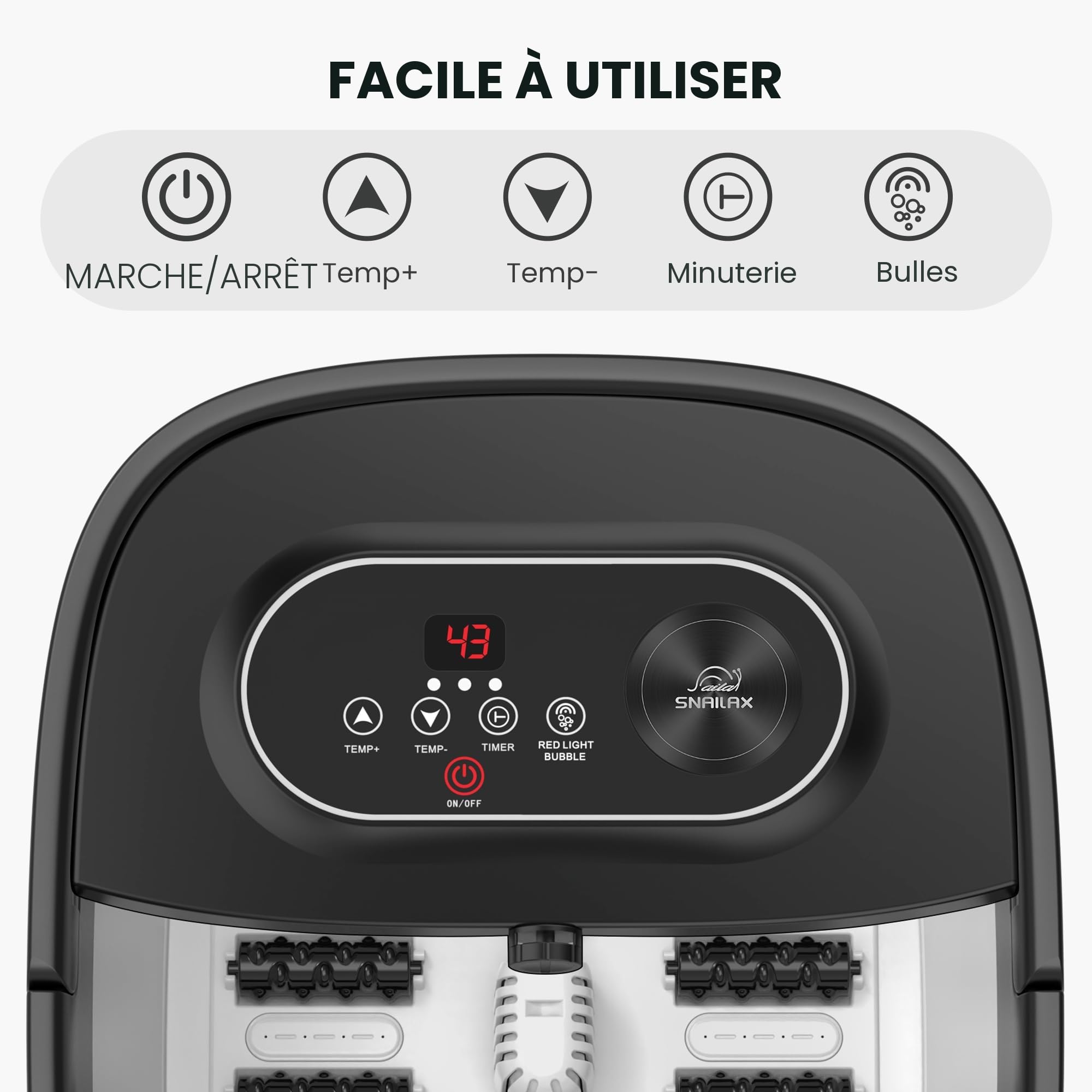 snailax-bain-de-pieds-pliable-avec-chauffage-massage-shiatsu-bulles-et-lumi-re-r image 5