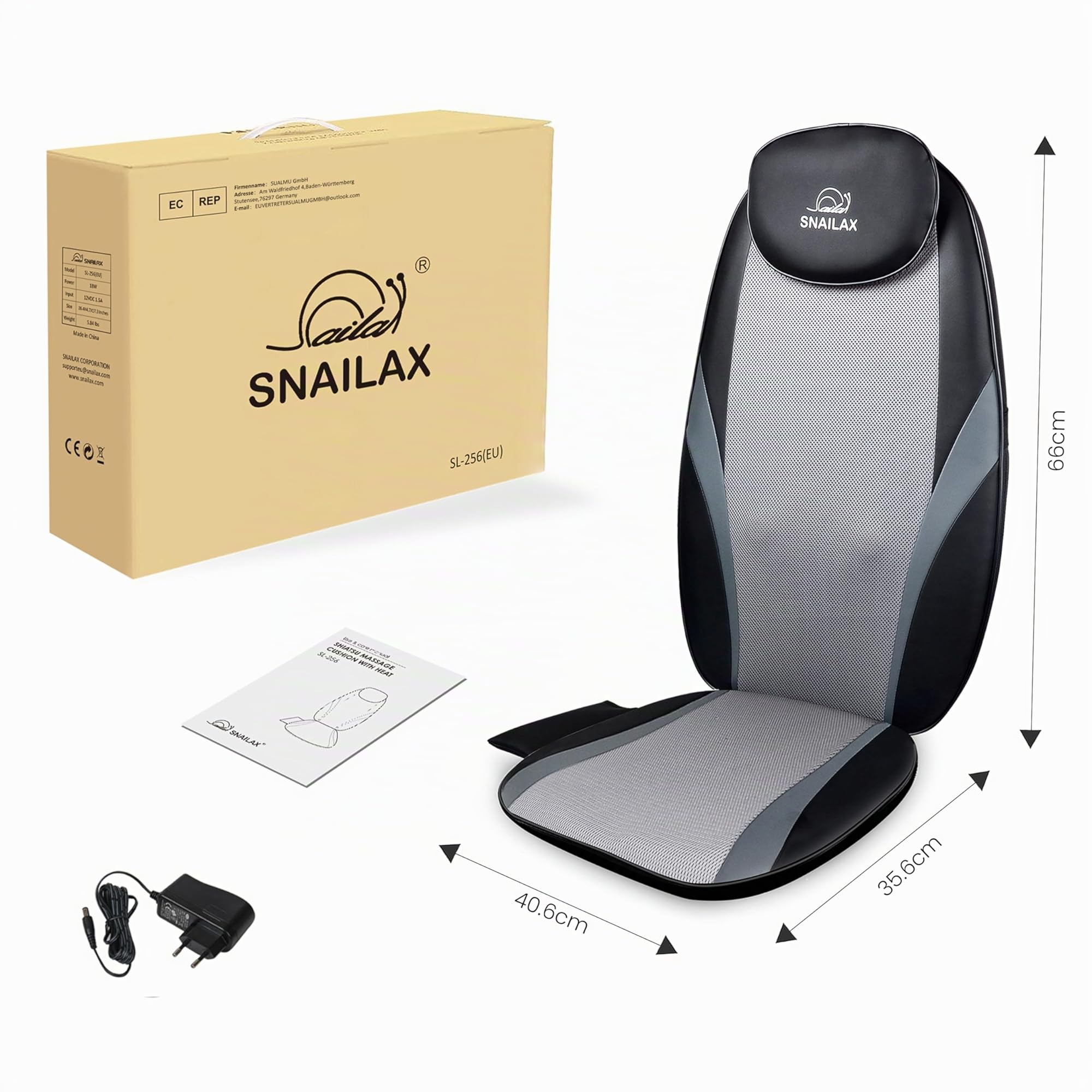 snailax-shiatsu-coussin-de-massage-dossier-et-assise-pour-le-cou-le-dos-et-les-p image 8