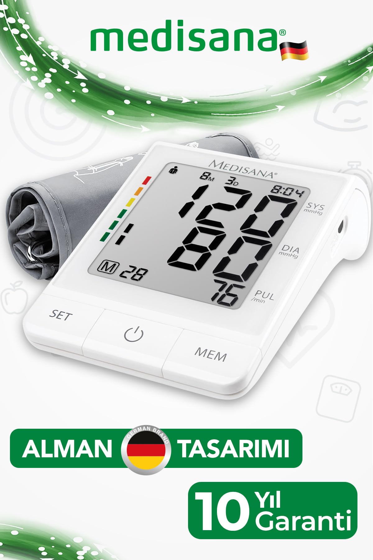 medisana-bu-530-connect-tensiom-tre-bras-avec-bluetooth-m-moire-2-120-mesures-et image 4