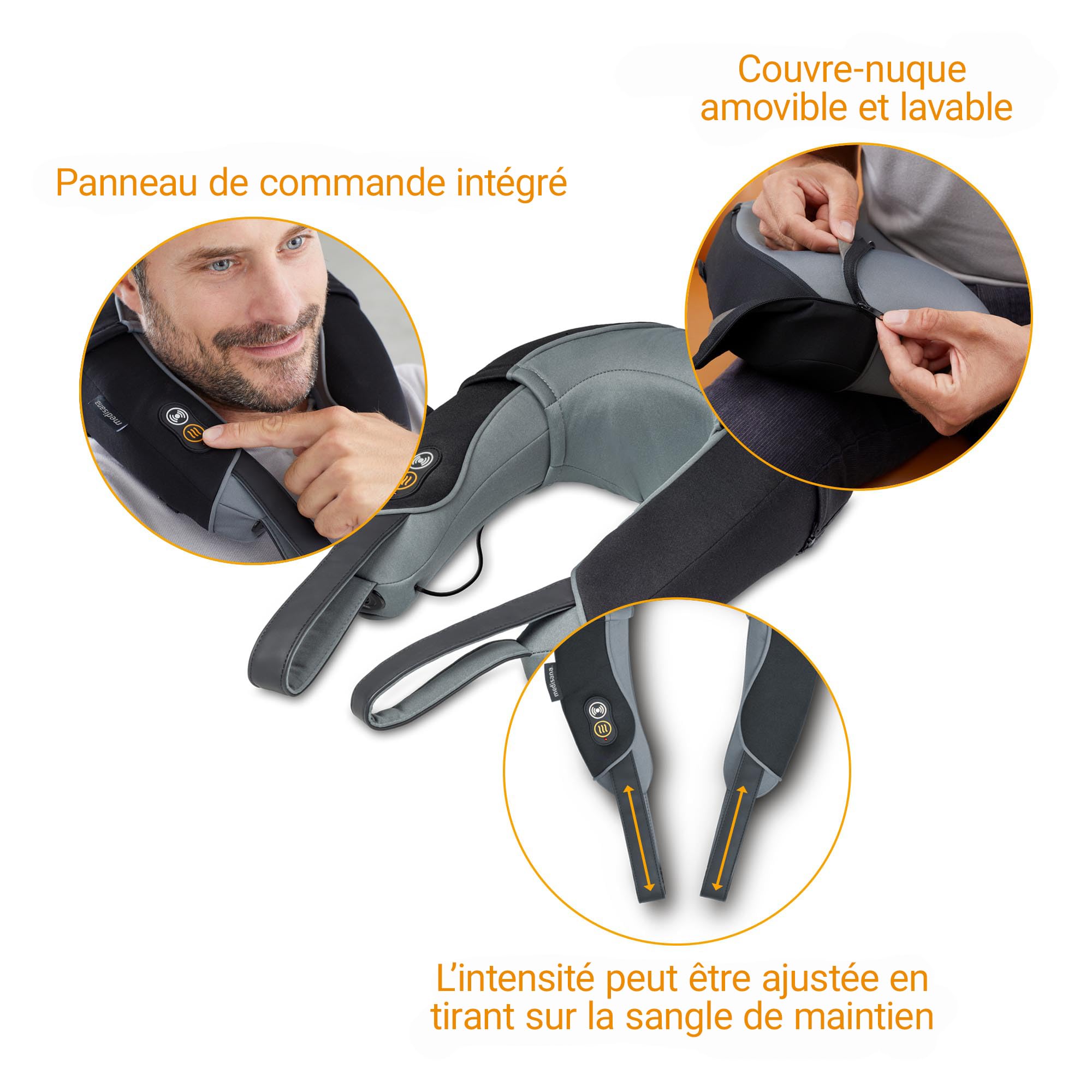 medisana-nm-868-coussin-de-massage-pour-nuque-et-paules-avec-vibration-2-niveaux image 4