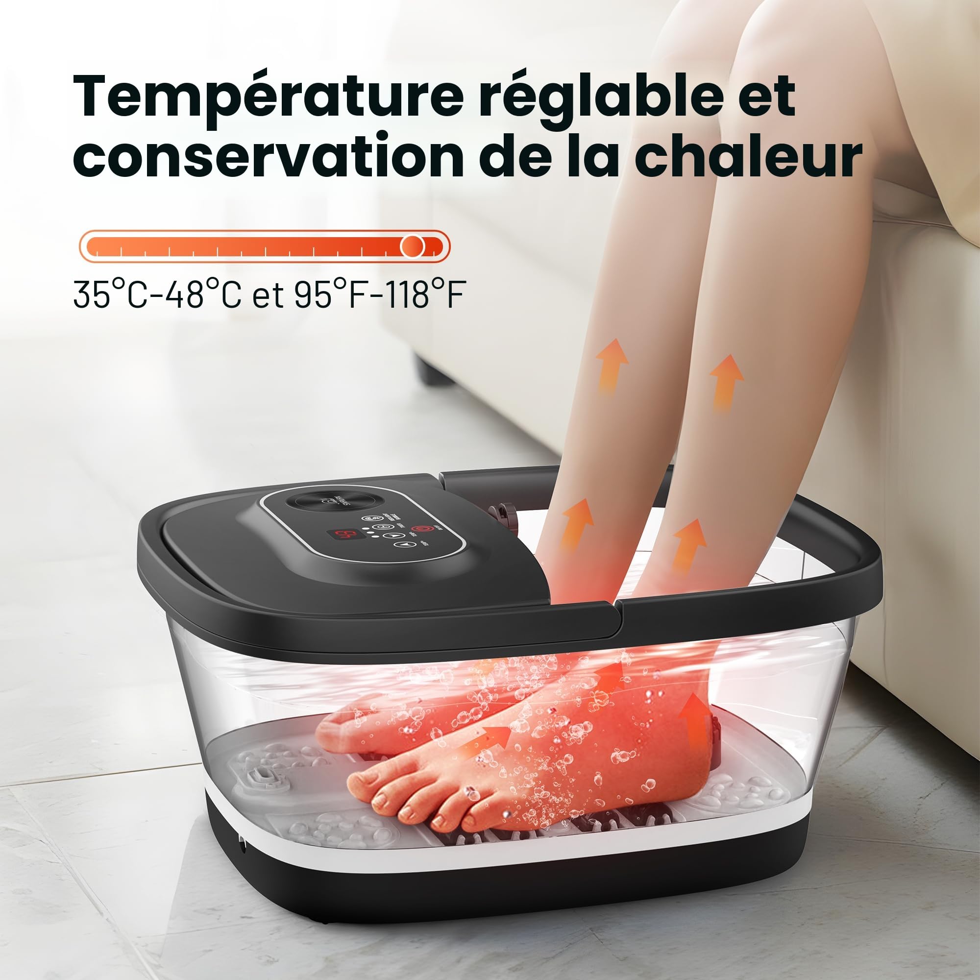 snailax-bain-de-pieds-pliable-avec-chauffage-massage-shiatsu-bulles-et-lumi-re-r image 4