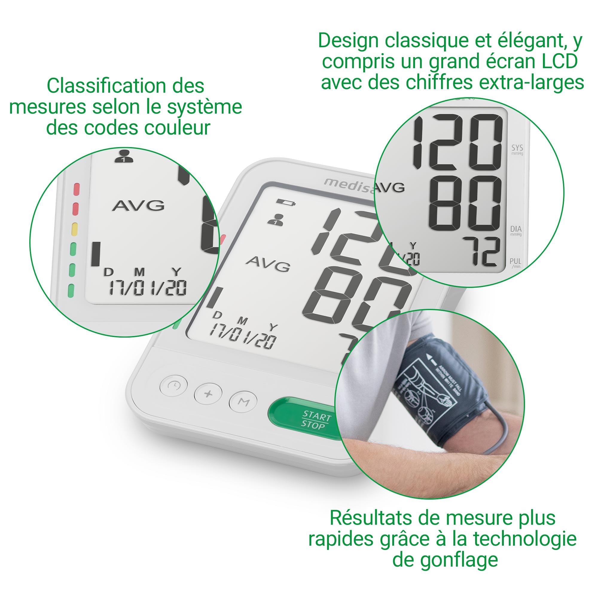 medisana-bu-5386-voice-tensiom-tre-bras-avec-sortie-vocale-m-moire-120-mesures-f image 4