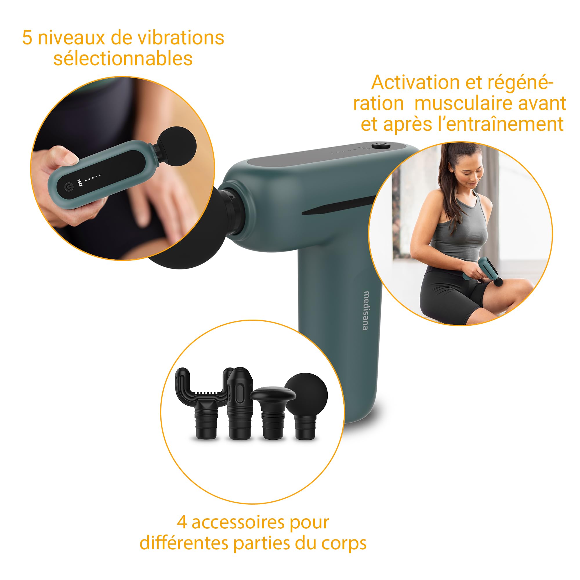 medisana-mg-200-mini-pistolet-de-massage-avec-mode-smart-5-intensit-s-et-4-embou image 4