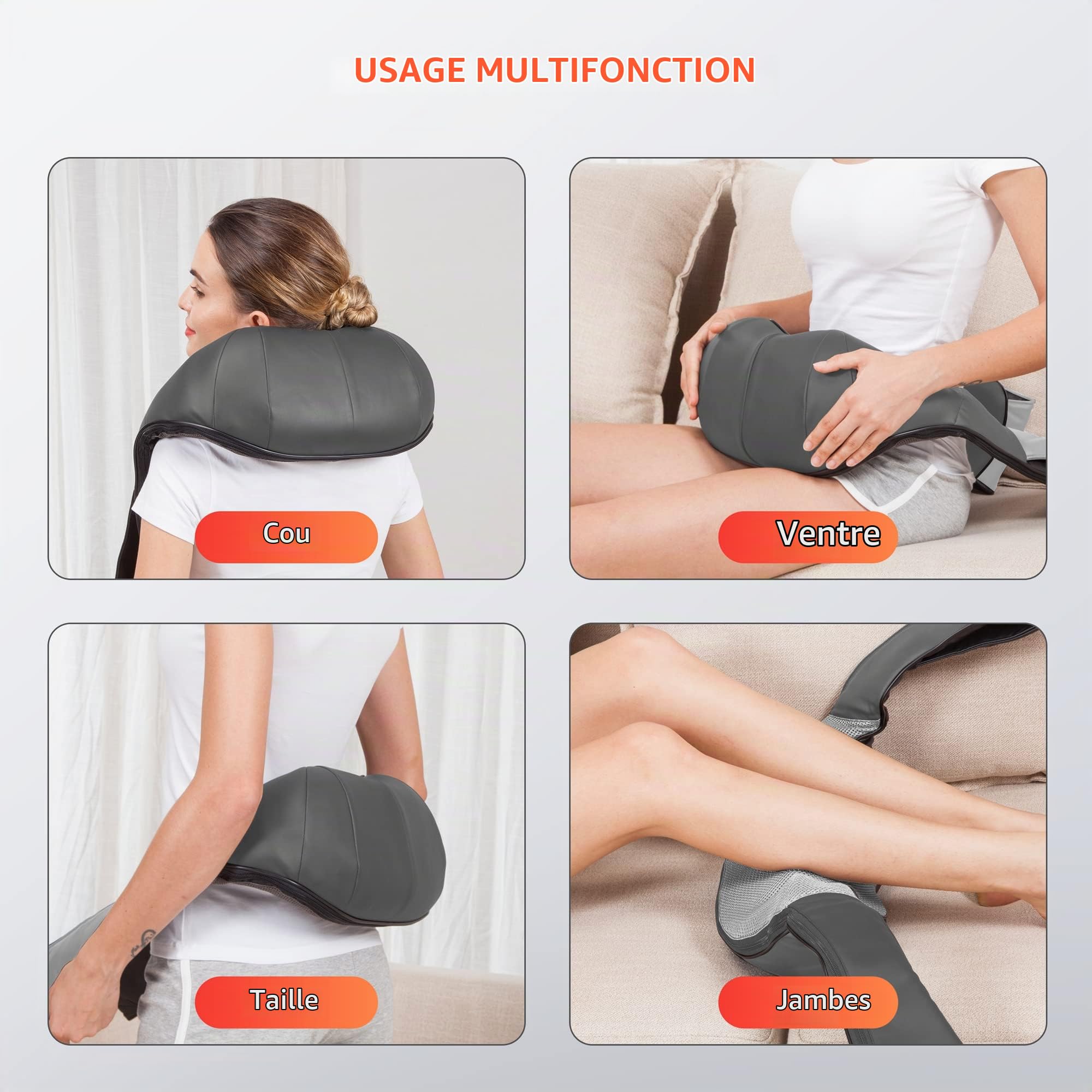 snailax-masseur-cervical-shiatsu-chauffant-3d-8-n-uds-rotatifs-pour-cou-paules-e image 5